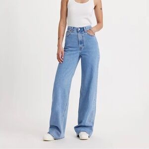 Levi's Ribcage Wide Leg Women Splash Zone